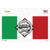 Italy Flag Culinary Logo Novelty Sticker Decal