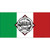 Italy Flag Culinary Logo Novelty Sticker Decal