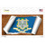 Connecticut Flag Scroll Novelty Sticker Decal