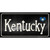 Kentucky Flag Script Novelty Sticker Decal