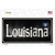 Louisiana Flag Script Novelty Sticker Decal