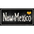 New Mexico Flag Script Novelty Sticker Decal