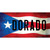Dorado Puerto Rico Flag Novelty Sticker Decal