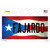 Fajardo Puerto Rico Flag Novelty Sticker Decal