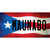 Maunabo Puerto Rico Flag Novelty Sticker Decal