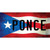 Ponce Puerto Rico Flag Novelty Sticker Decal