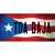 Toa Baja Puerto Rico Flag Novelty Sticker Decal