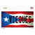 Vieques Puerto Rico Flag Novelty Sticker Decal