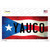 Yauco Puerto Rico Flag Novelty Sticker Decal