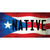 Native Puerto Rico Flag Novelty Sticker Decal