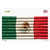 Mexico Flag Novelty Sticker Decal