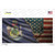 Maine/American Flag Novelty Sticker Decal