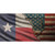 Texas/American Flag Novelty Sticker Decal