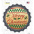 Merry Christmas Novelty Bottle Cap Sticker Decal