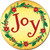 Joy Novelty Circle Sticker Decal
