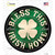 Bless This Irish Home Novelty Circle Sticker Decal