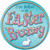 We Believe in the Easter Bunny Novelty Circle Sticker Decal