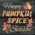 Pumpkin Spice Season Novelty Square Sticker Decal