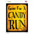 Candy Run Novelty Rectangle Sticker Decal