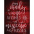 Wishes And Kisses Novelty Rectangle Sticker Decal