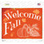 Welcome Fall Novelty Rectangle Sticker Decal