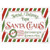 Santa Claus Delivery Novelty Rectangle Sticker Decal