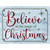 Believe in Magic of Christmas Novelty Rectangle Sticker Decal