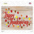 Happy Thanksgiving Leaves Novelty Rectangle Sticker Decal