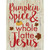 Pumpkin Spice and Jesus Novelty Rectangle Sticker Decal