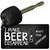 I Make Beer Disappear Novelty Metal Key Chain KC-8382