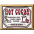 Hot Cocoa Served Here Novelty Rectangle Sticker Decal