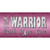 Pink Warrior Novelty Sticker Decal