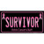 Survivor Novelty Sticker Decal