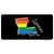 Louisiana Rainbow Novelty Sticker Decal