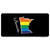 Minnesota Rainbow Novelty Sticker Decal