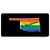 Oklahoma Rainbow Novelty Sticker Decal