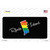 Rhode Island Rainbow Novelty Sticker Decal