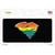 South Carolina Rainbow Novelty Sticker Decal