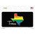 Texas Rainbow Novelty Sticker Decal