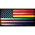 American Flag Rainbow Novelty Sticker Decal