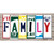 Family Art Wood Novelty Sticker Decal