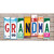 Grandma Wood Art Novelty Sticker Decal