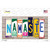 Namaste Wood Art Novelty Sticker Decal