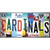 Cardinals Strip Art Novelty Sticker Decal