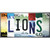 Lions Strip Art Novelty Sticker Decal