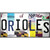 Orioles Strip Art Novelty Sticker Decal