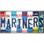Mariners Strip Art Novelty Sticker Decal