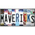 Mavericks Strip Art Novelty Sticker Decal