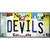Devils Strip Art Novelty Sticker Decal