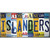 Islanders Strip Art Novelty Sticker Decal